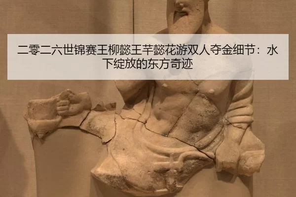 二零二六世锦赛王柳懿王芊懿花游双人夺金细节：水下绽放的东方奇迹